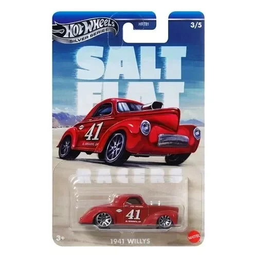 Dronehint 2025 Hot Wheels Silver Series Salt Flat Racers 1941 Willys 3/5 Toy