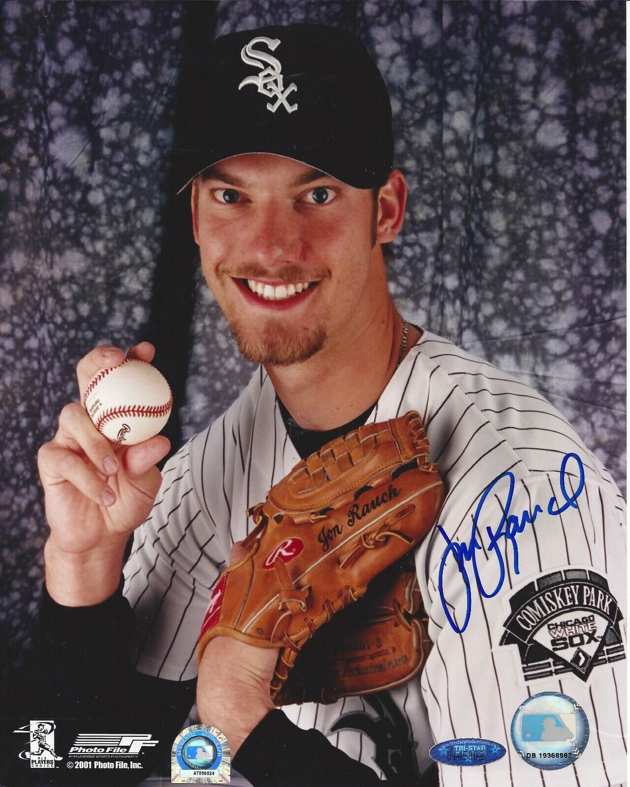 Jon Rauch Autographed 8x10 Chicago White Sox Tristar#S1182