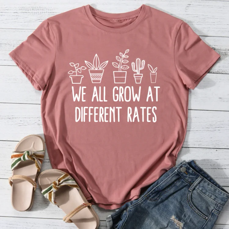 ANB -  We All Grow At Different Rates T-shirt Tee-07042