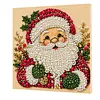 (20x20cm)Santa Claus Pearl Painting Art Kits With Inner Frame Pearl Gem Paintings Picture Arts Craft for Adults Beginners Home Wall Decor