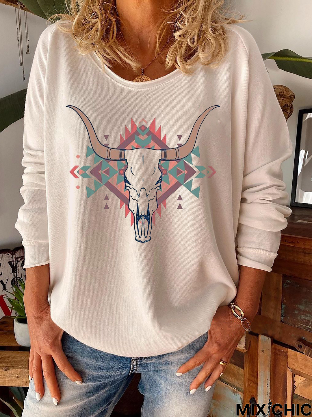 Plus size West Styles Sweatshirts