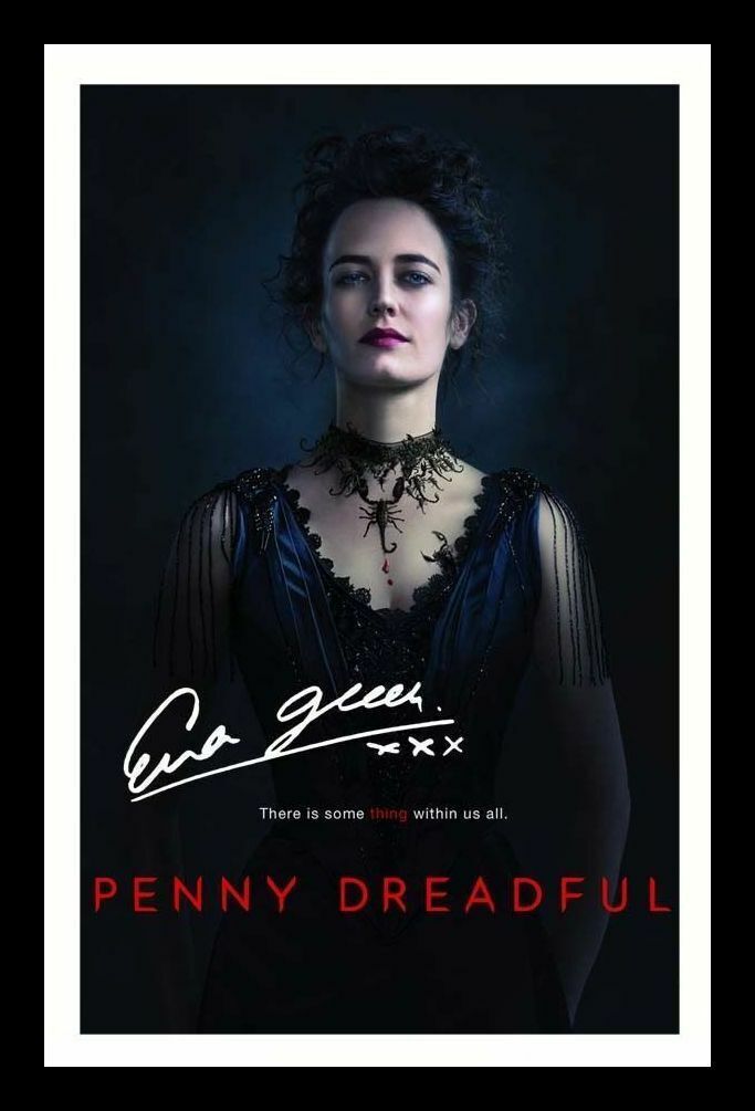 Eva Green - Penny Dreadful Autograph Signed & Framed Photo Poster painting