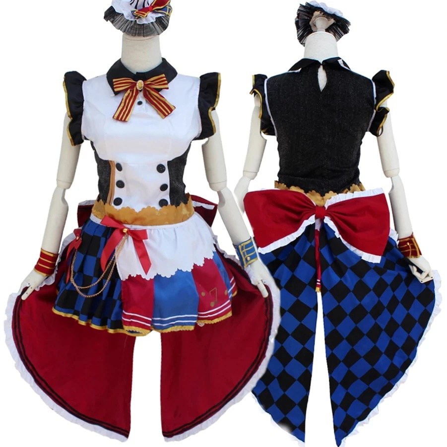 Lovelive Kotori Minami Cafe Maid Uniform Cosplay Costume
