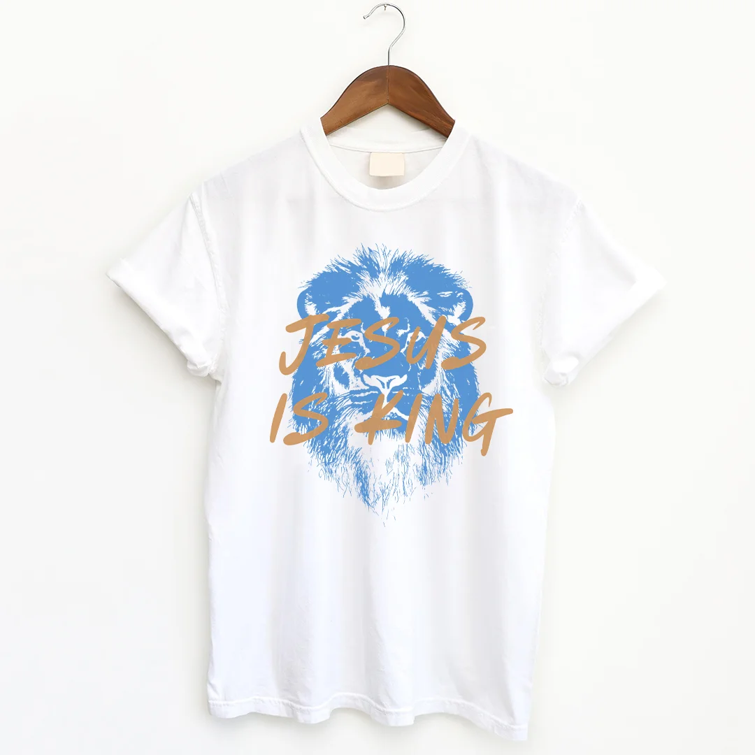 Jesus Is King Lion T-shirt
