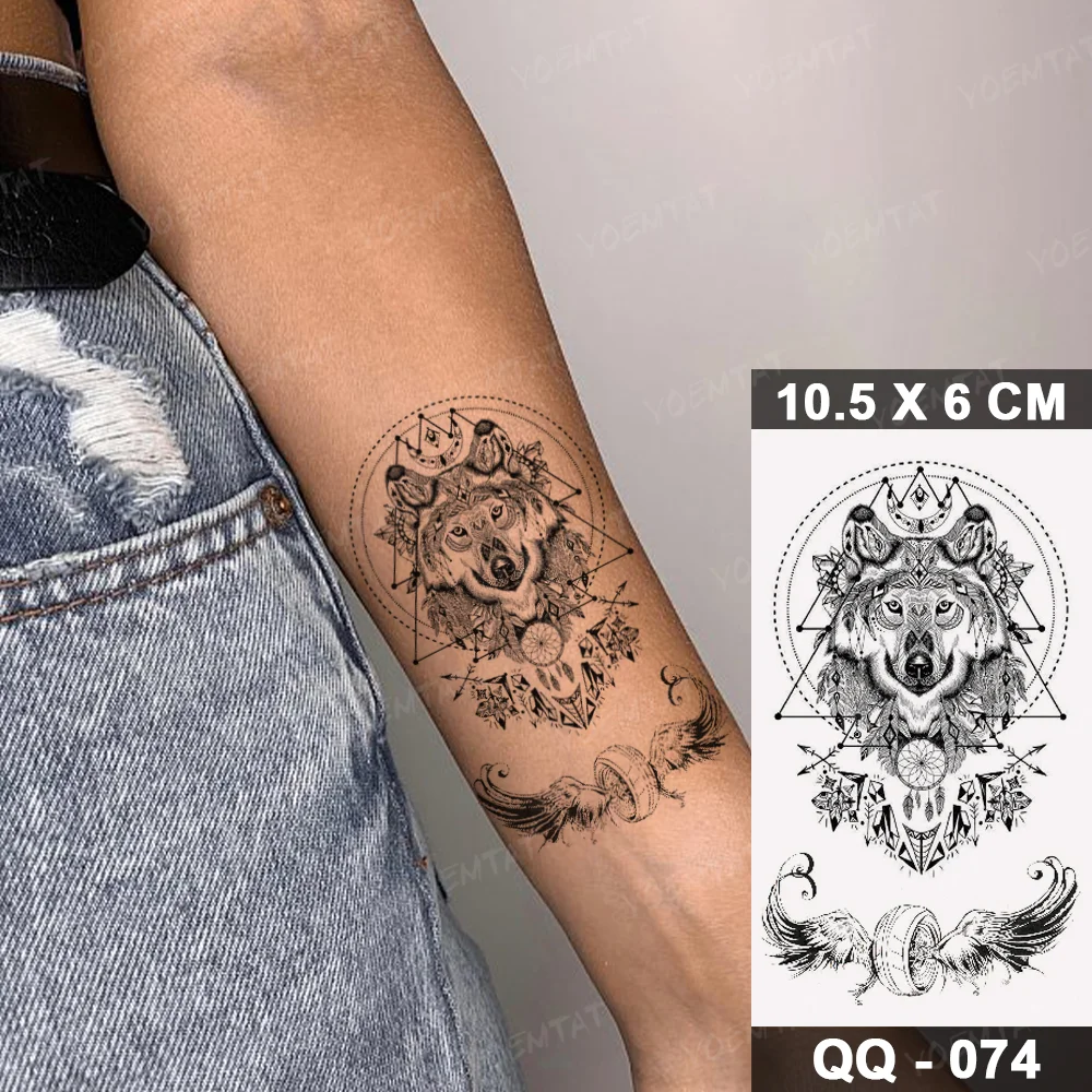 Sdrawing Temporary Tattoo Stickers Butterfly Flower Realistic Sexy Flash Tatoo Women Men Arm Waist Line Body Art Fake Tatto Cool