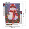 Diamond Painting-DIY Full Round Drill Christmas Snowman
