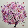 Diamond Painting-DIY Crystal Rhinestone Pink Tree
