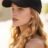 Perruque casquette de baseball 2 en 1 aux cheveux boucl&eacute;s