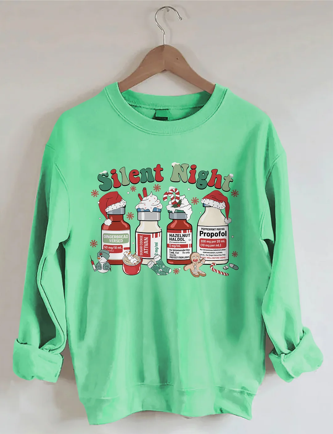 Silent Night Christmas Sweatshirt