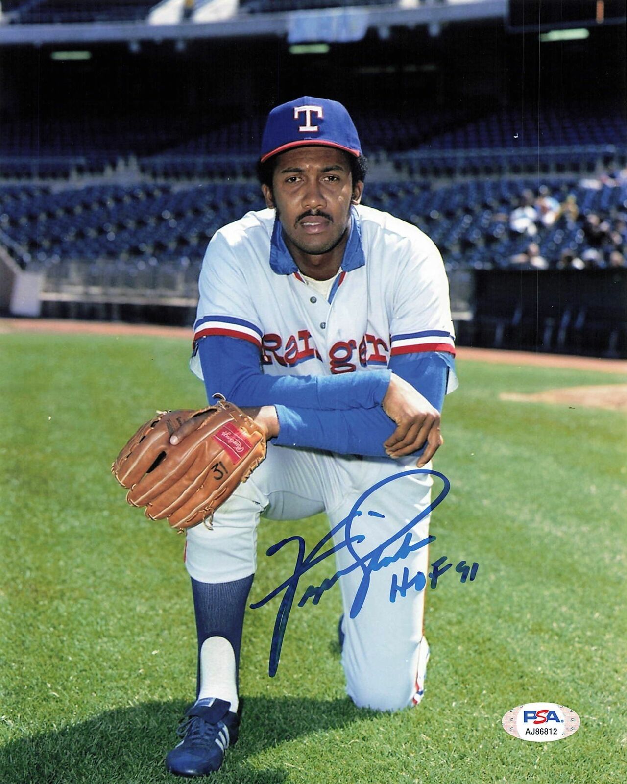 Ferguson Jenkins signed 8x10 Photo Poster painting PSA/DNA Texas Rangers Autographed