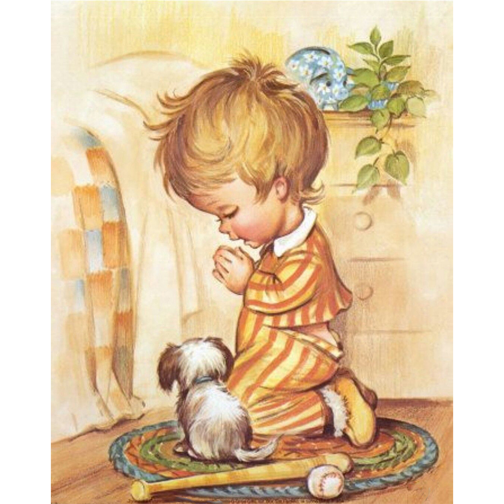 Молитва рисунок детский