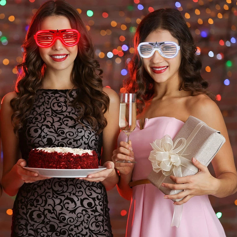 Blinds Luminous Glasses LED Cold Light Creative Glasses Bar Party Atmosphere Props Children’s Toys