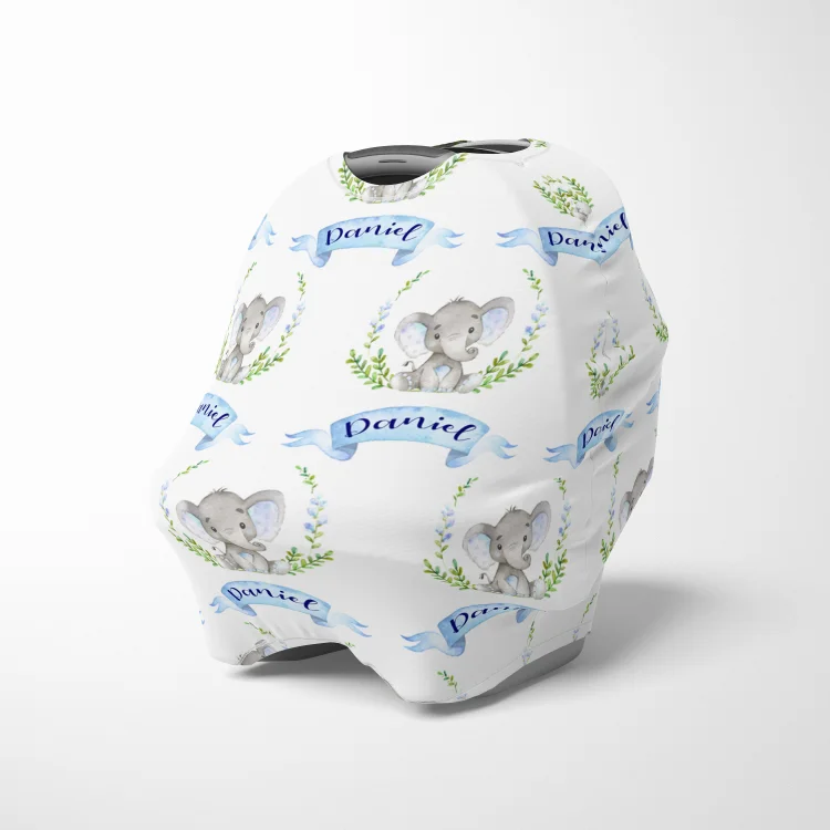 Personalized Baby Car Seat Canopy| Canopyl34