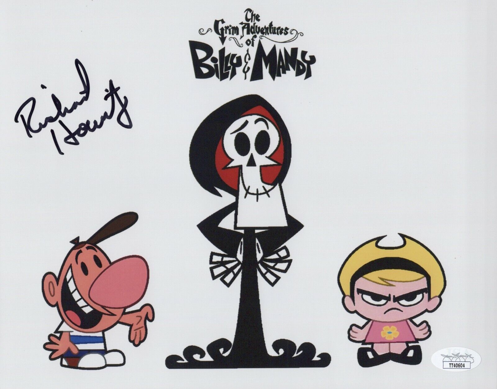 RICHARD HORVITZ Signed 8x10 BILLY & MANDY Photo Poster painting Authentic Autograph JSA COA Cert