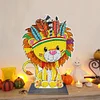 DIY Lion Diamond Painting Ornament Art Crafts