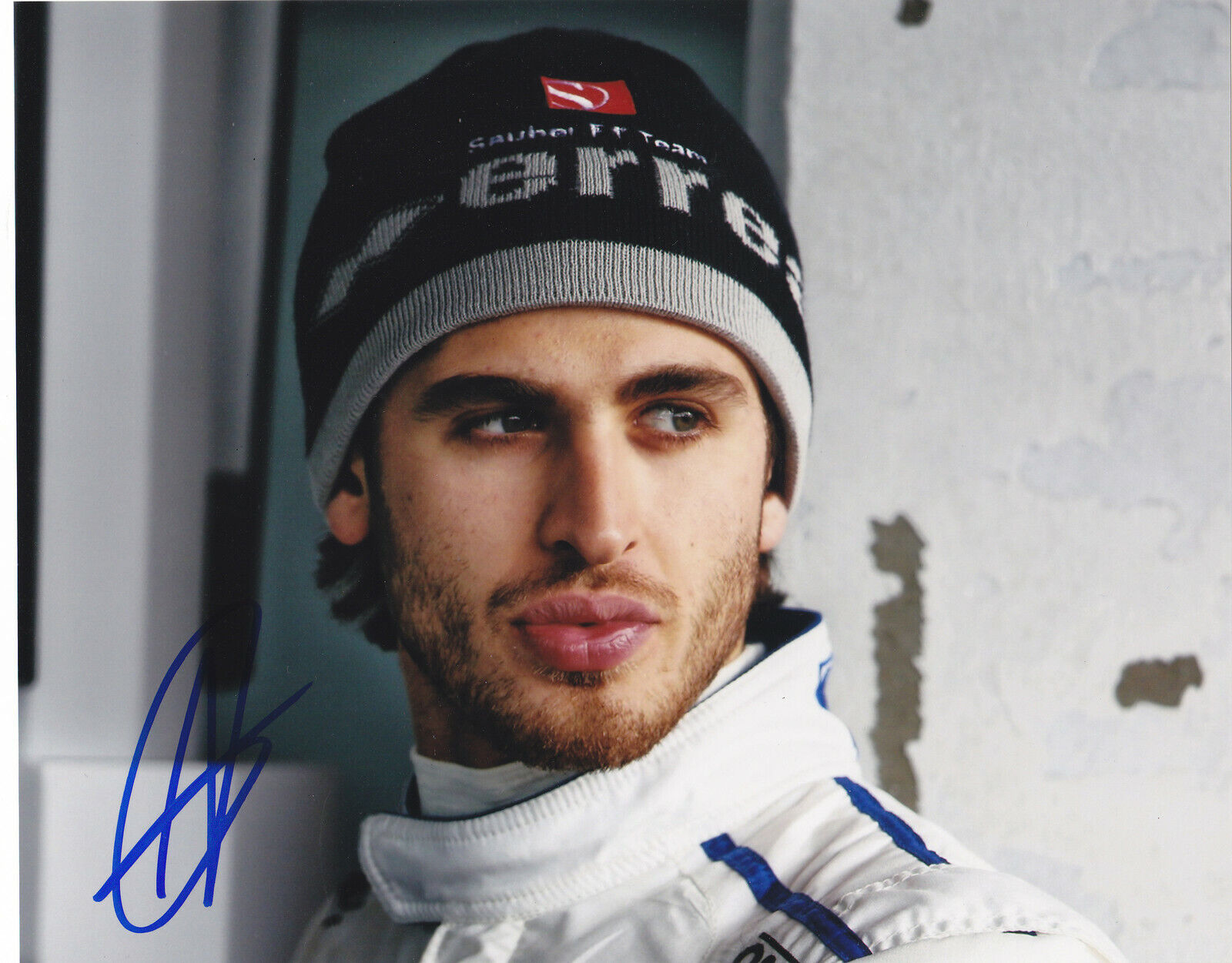 Antonio Giovinazzi SIGNED SAUBER RACING 8X10 Photo Poster painting EXACT PROOF