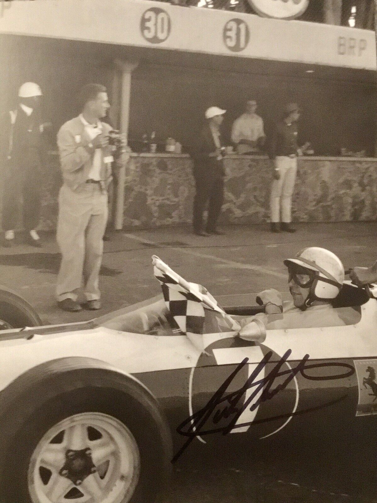 John Surtees (genuine) signed picture