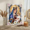 (Pre-Framed)Virgin Mary-Special Shape Diamond Painting Kit(30x40cm)