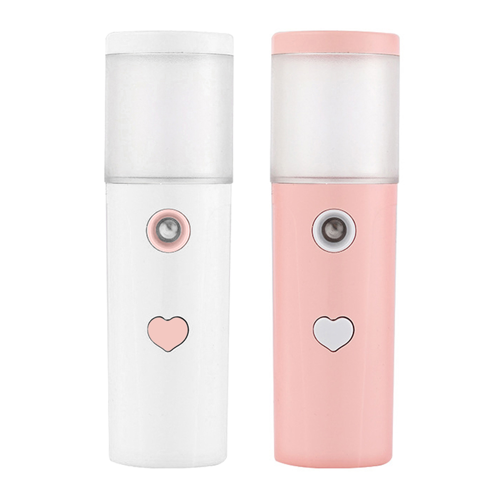 

30ml Skin Care Nebulizer Nano Mist Facial Steamer Face Sprayer Humidifier, White, 501 Original