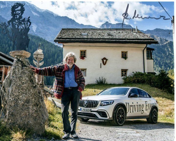 REINHOLD MESSNER signed autographed Photo Poster painting