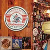 Budweiser - Round Metal Tin Signs(12*12Inch) - Bar