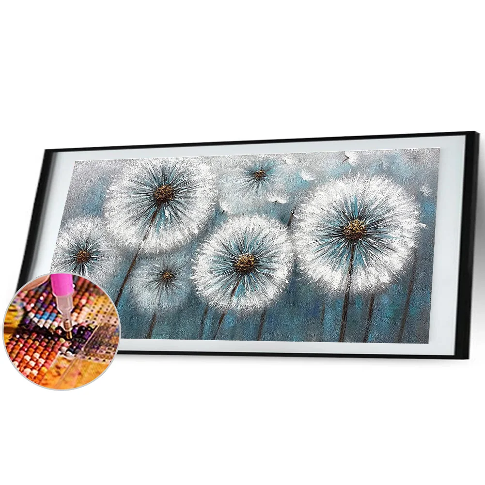 Diamond Painting - Full Round Drill - Dandelion(80*40cm)