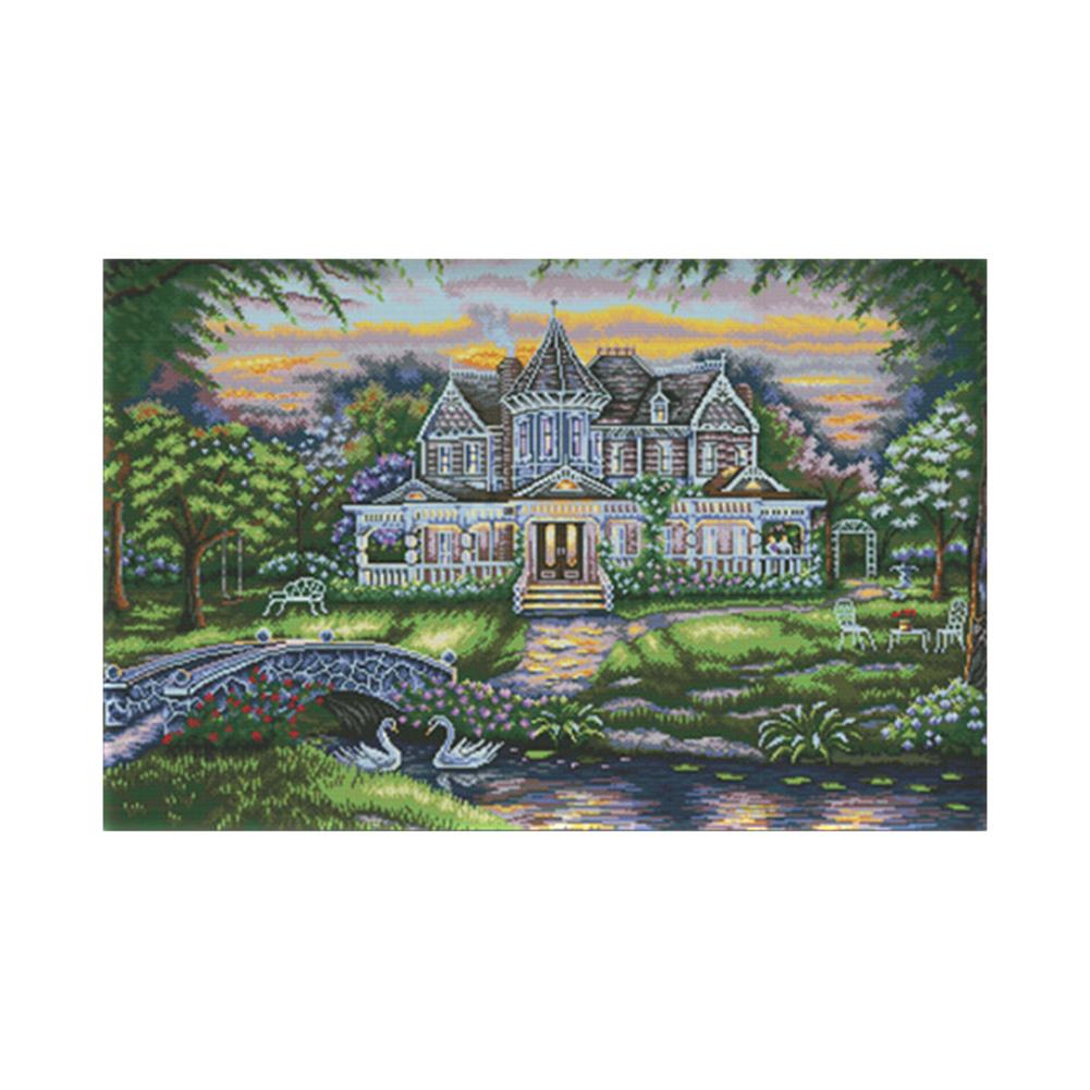 

Manor - 14CT Stamped Cross Stitch - 78*54cm, 501 Original