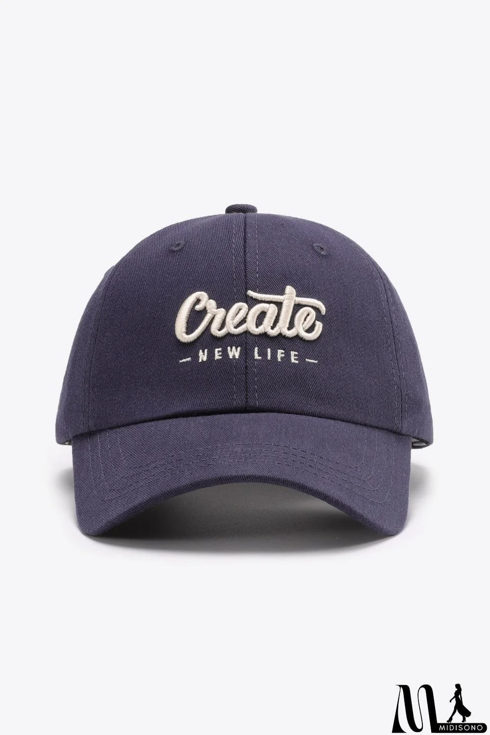 MidiSono - CREATE NEW LIFE Adjustable Cotton Baseball Cap