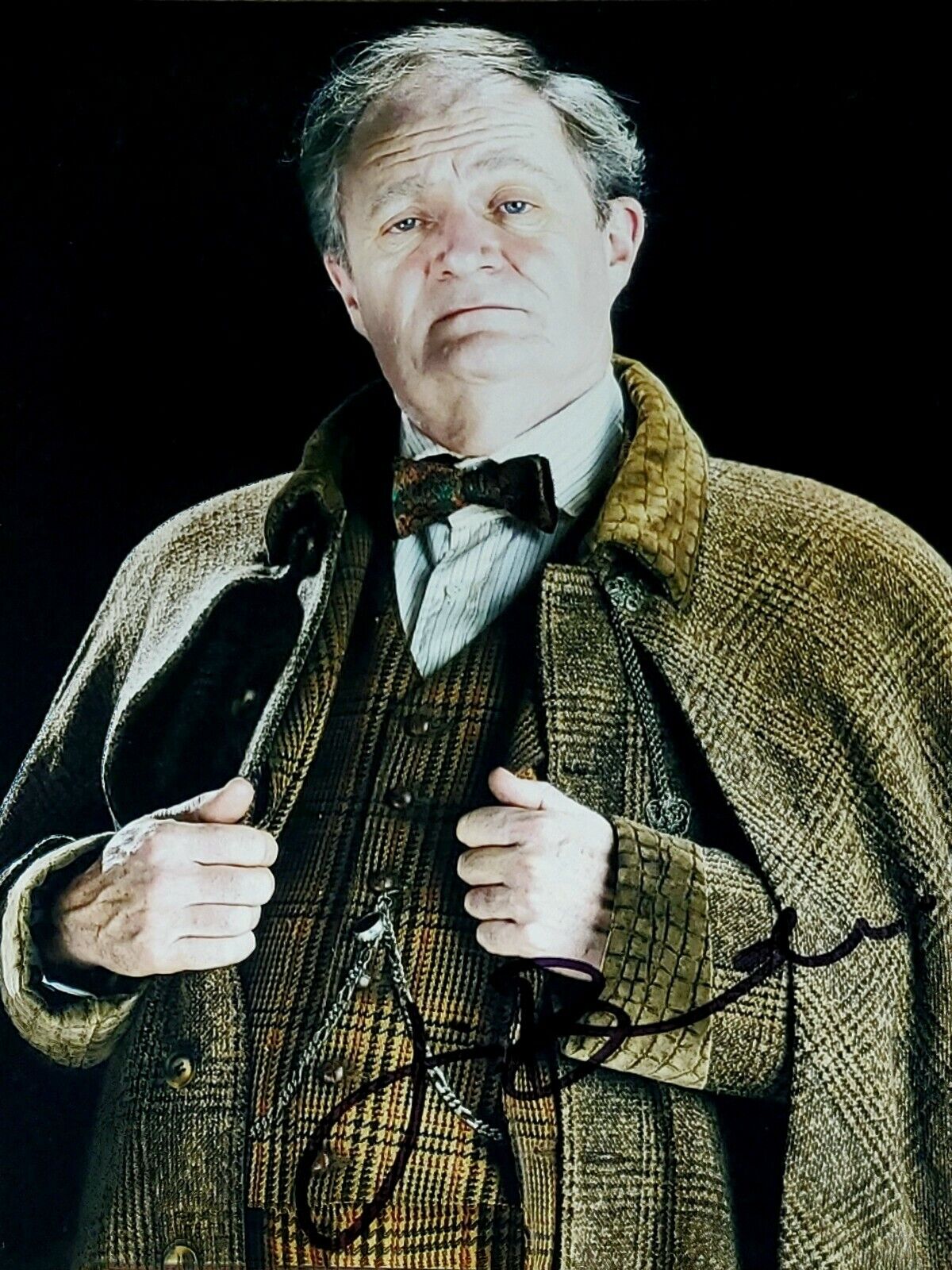 Jim Broadbent Hand Signed Autograph Photo Poster painting Harry Potter Actor Professor Slughorn