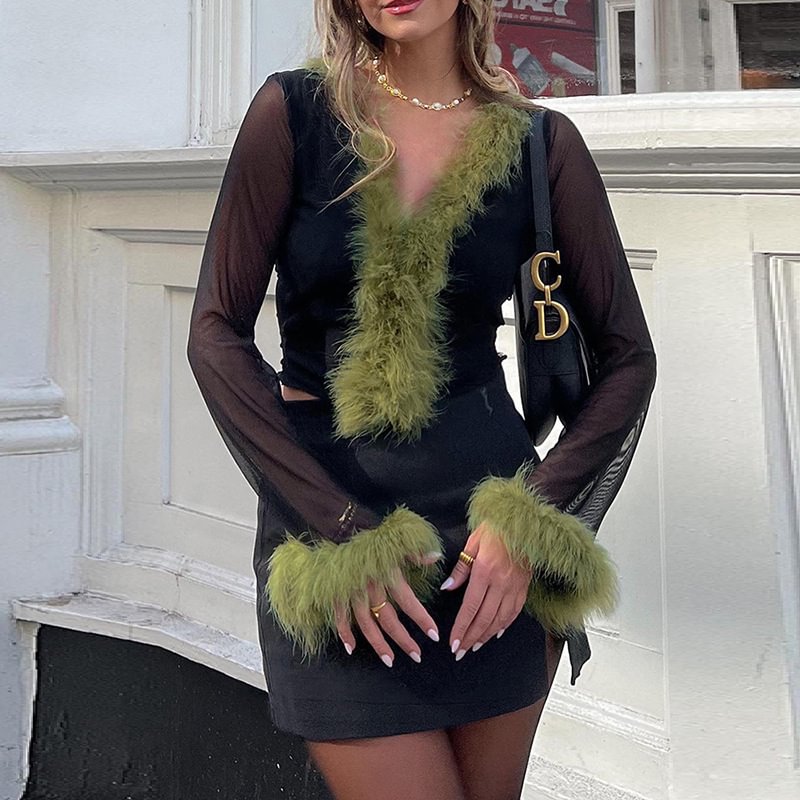 Slim Fit Sheer Crop T-Shirt