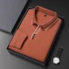 Men's New Mulberry Silk Business Casual Polo Shirt