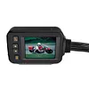 Motorcycle DVR HD 1080P Front Rear View Dash Cam IP65 Waterproof Parking Monitor