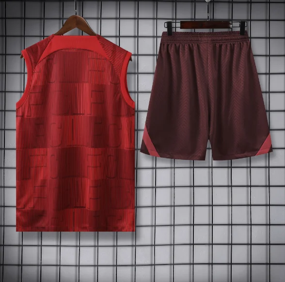 23/24 Liverpool Vest Kit Red Football shirt