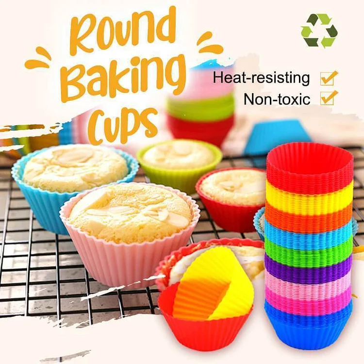Round Cake Baking  Cups