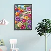 (40*60cm)Colorful Flowers - Full Round Drill Diamond Painting