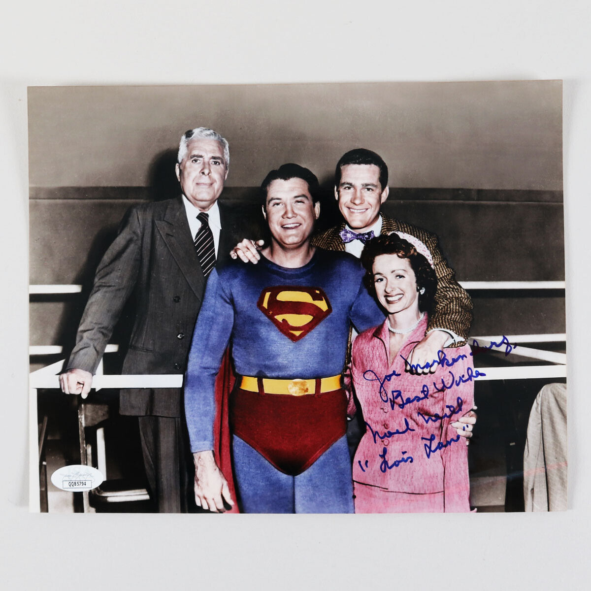 Noel Neill Signed Photo Poster painting 8×10 Superman – COA JSA