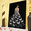 Kits d&rsquo;art en diamant en perles DIY pour filles avec cadre 30x40cm pour adultes id&eacute;e de d&eacute;coration int&eacute;rieure