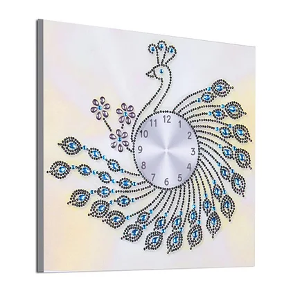DIY Crystal Diamond Painting Clock – Jules' Diamond Art