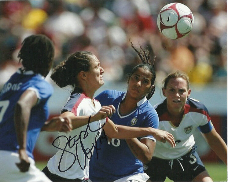 Team USA Stephanie Cox Autographed Signed 8x10 Photo Poster painting COA