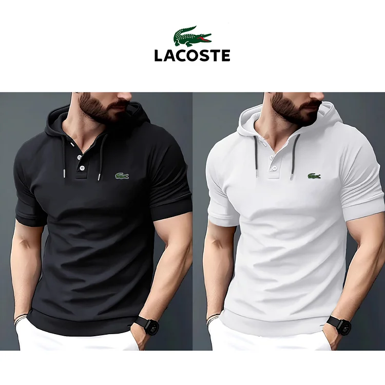 Męska koszulka polo Lacoste Slim Fit, 2 sztuki w opakowaniu