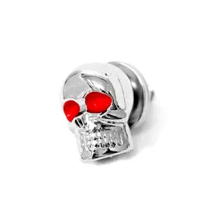 Motorcycle 6 X Skull Chrome Bolts