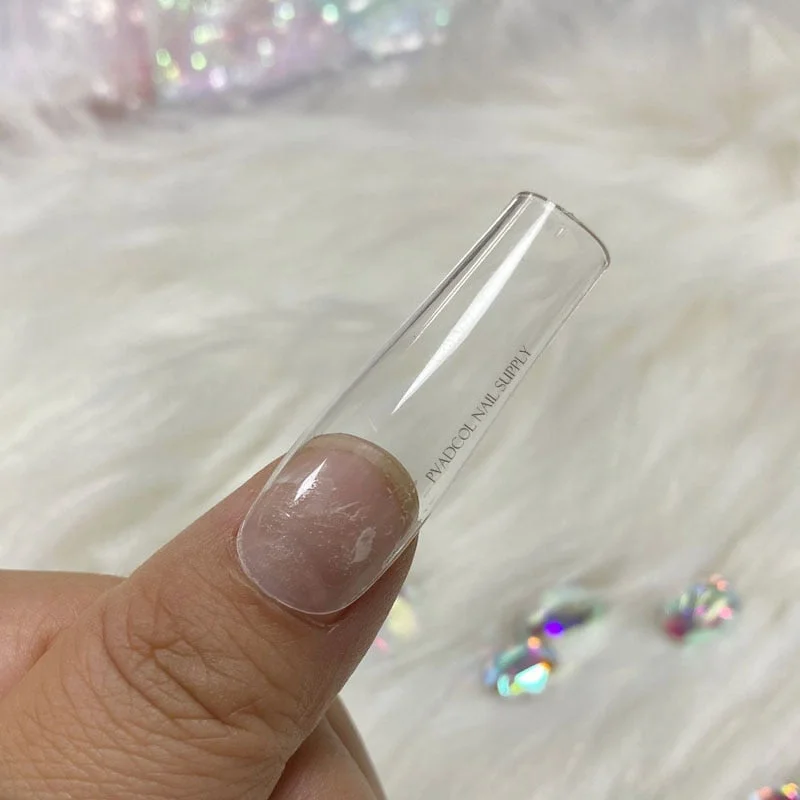 240pcs/bag XXL Square False Nail Tips Full Cover Luxury Gel Press On Nails Manicure Salon Supply-Nail Inspo