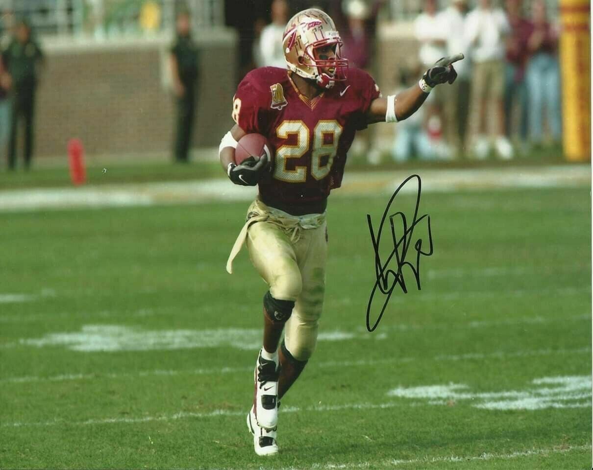 Warrick Dunn Autographed Signed 8x10 Photo Poster painting ( Buccaneers ) REPRINT