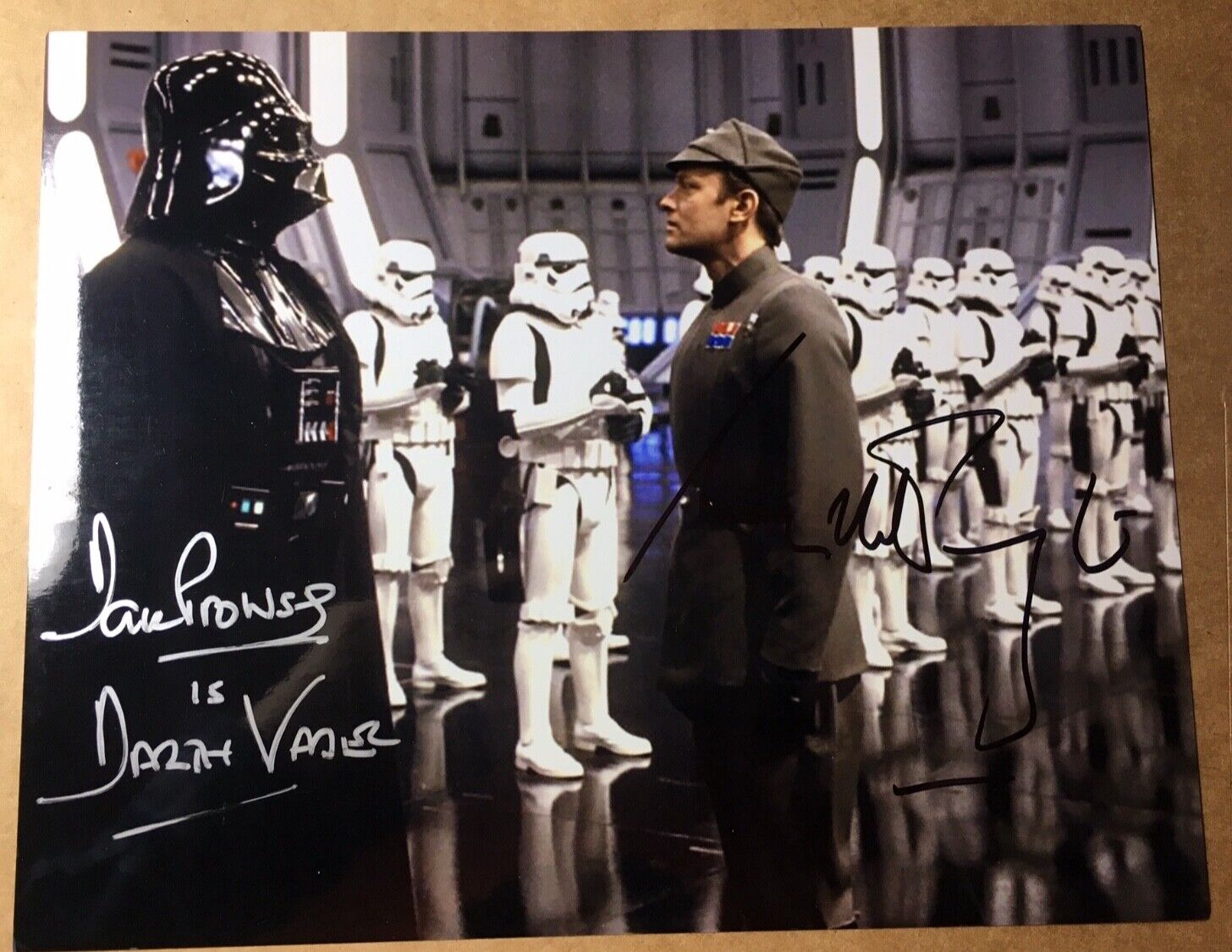 DAVE PROWSE RIP Star Wars MICHAEL PENNINGTON Genuine Signed 10x8 Photo Poster painting UACC COA