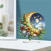 Acrylic Special Shaped Double Sided Effect Christmas Theme Desktop Diamond Art Kit
