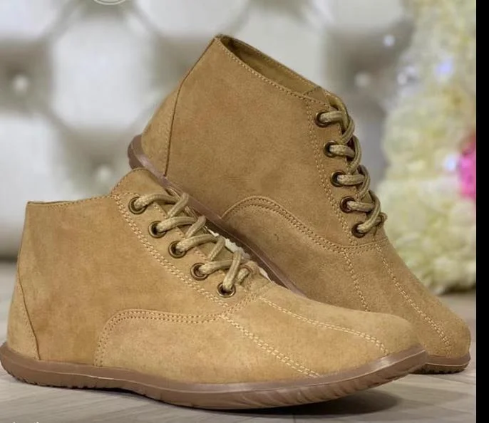 Women Ankle Boots Flats Lace Up Autumn Faux Suede Flat Casual Shoes Plus Size Gladiator Booties Woman Mujer Zapatos Mujer 35-43