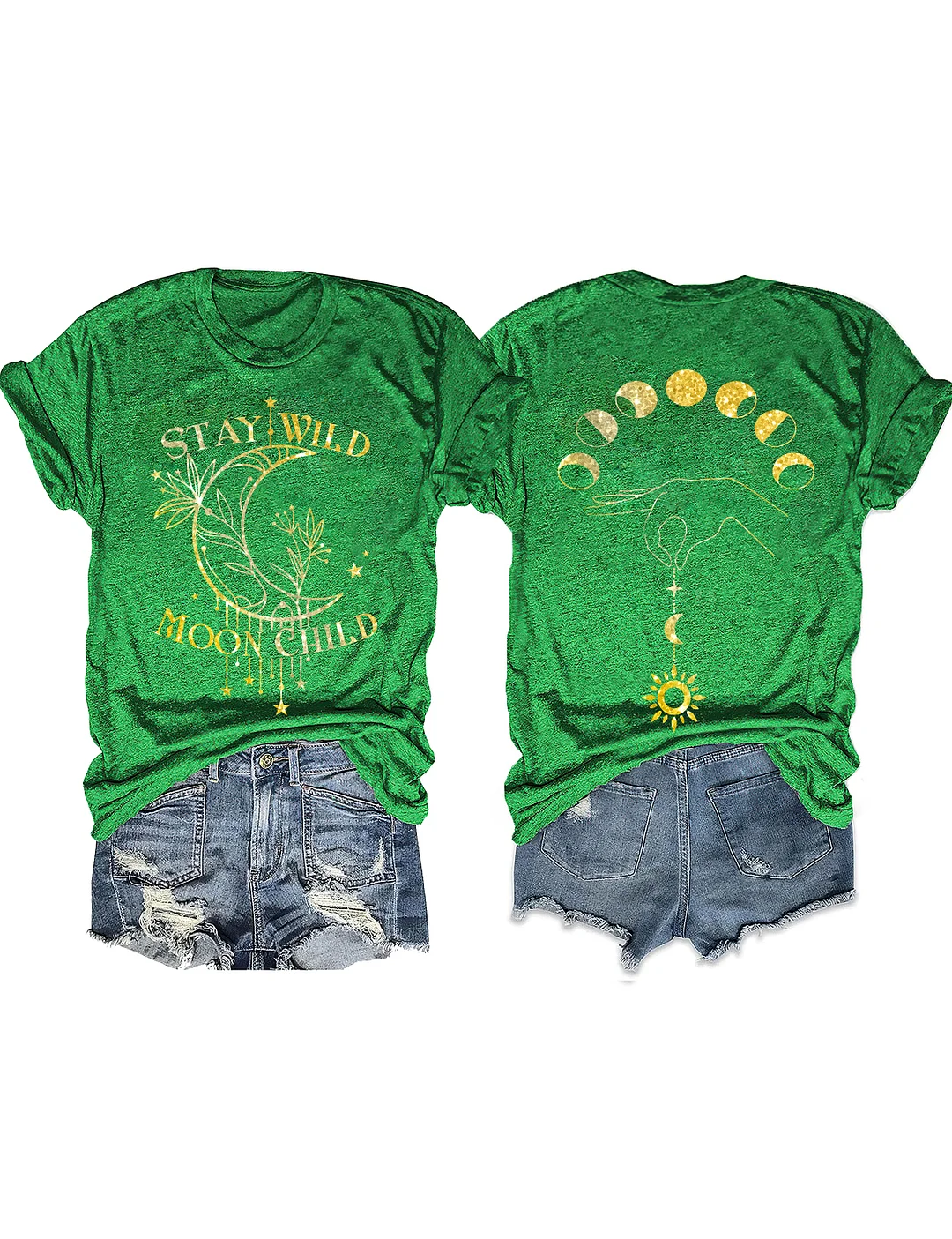 Sparkle Stay Wild Moon Child T-shirt