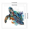 [Brand]Sea Turtle - 14CT Counted Cross Stitch - 51*49cm - Animal