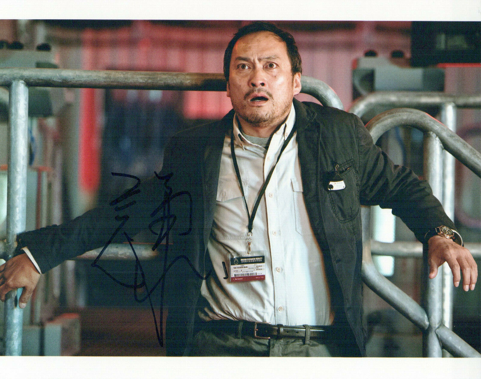 Ken Watanabe Godzilla autographed Photo Poster painting signed 8x10 #4 Dr. Ishiro Serizawa