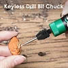 1pc 0.3-6.5mm/0.3-8mm Keyless Drill Chuck Adapter Impact Hex Shank Tool